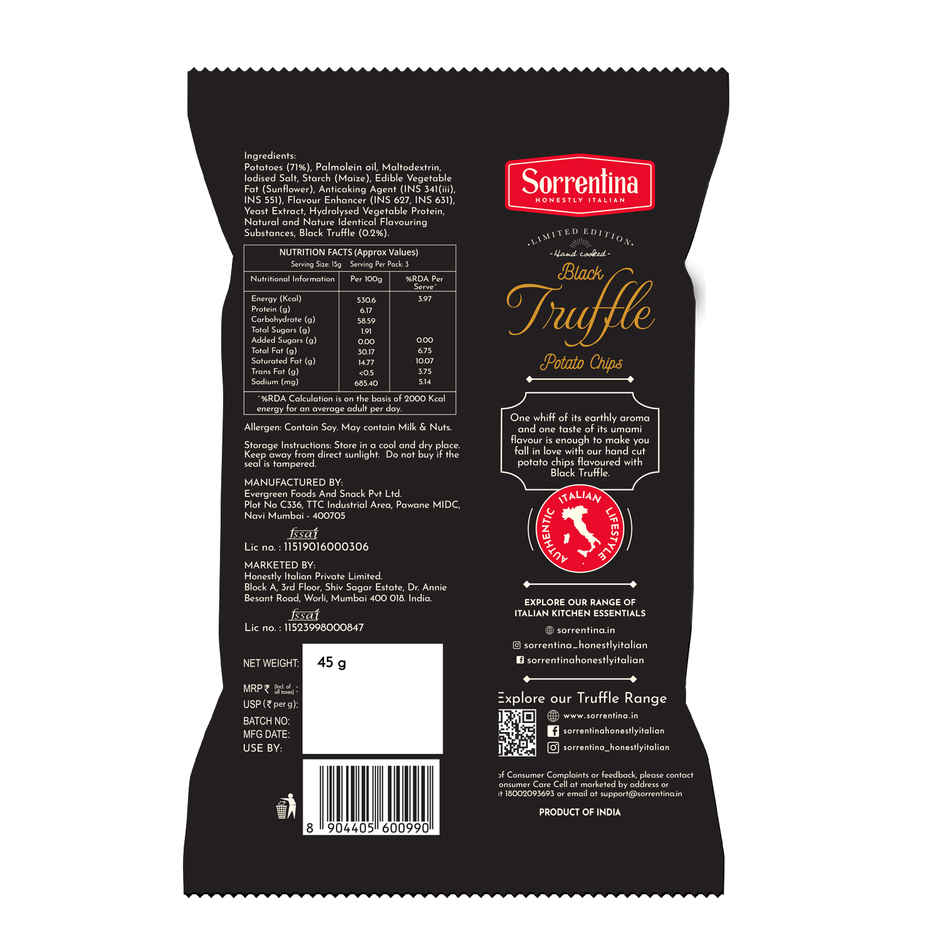 Sorrentina Truffle Chips